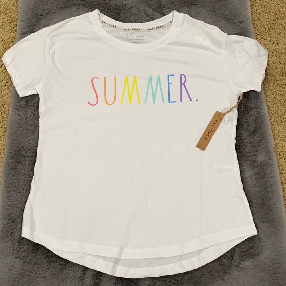 NWT Rae Dunn Summer T-shirt